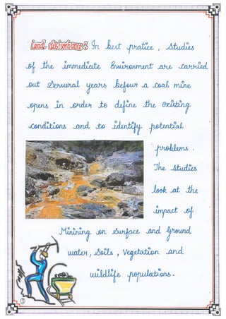 COAL- Multidisciplinary project