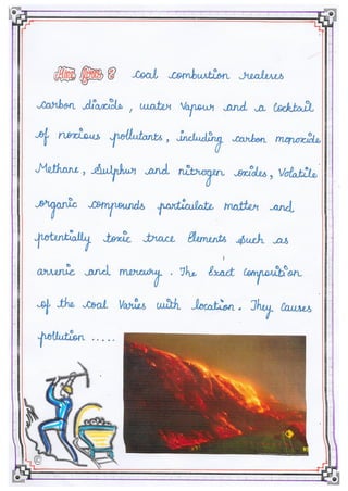 COAL- Multidisciplinary project