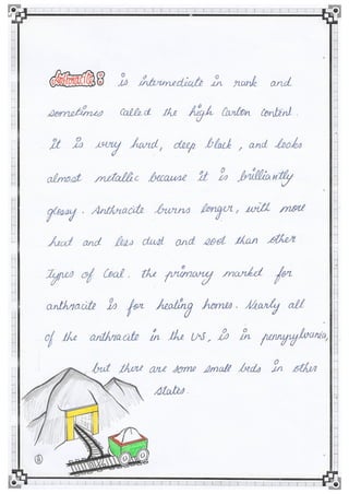 COAL- Multidisciplinary project