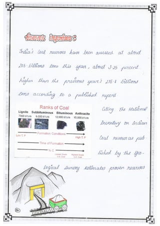 COAL- Multidisciplinary project