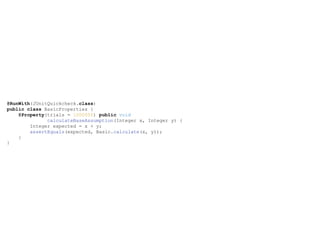 An Introduction to Property Based Testing | PDF