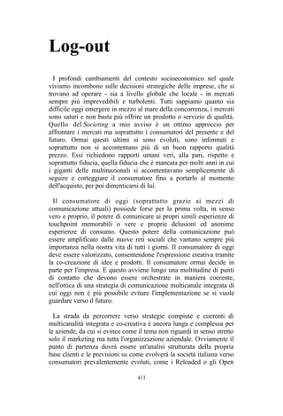 [PREVIEW] David Carollo - Societing, Multicanalità e Startup Innovative: il caso ITSME (2016)