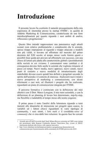 [PREVIEW] David Carollo - Societing, Multicanalità e Startup Innovative: il caso ITSME (2016)