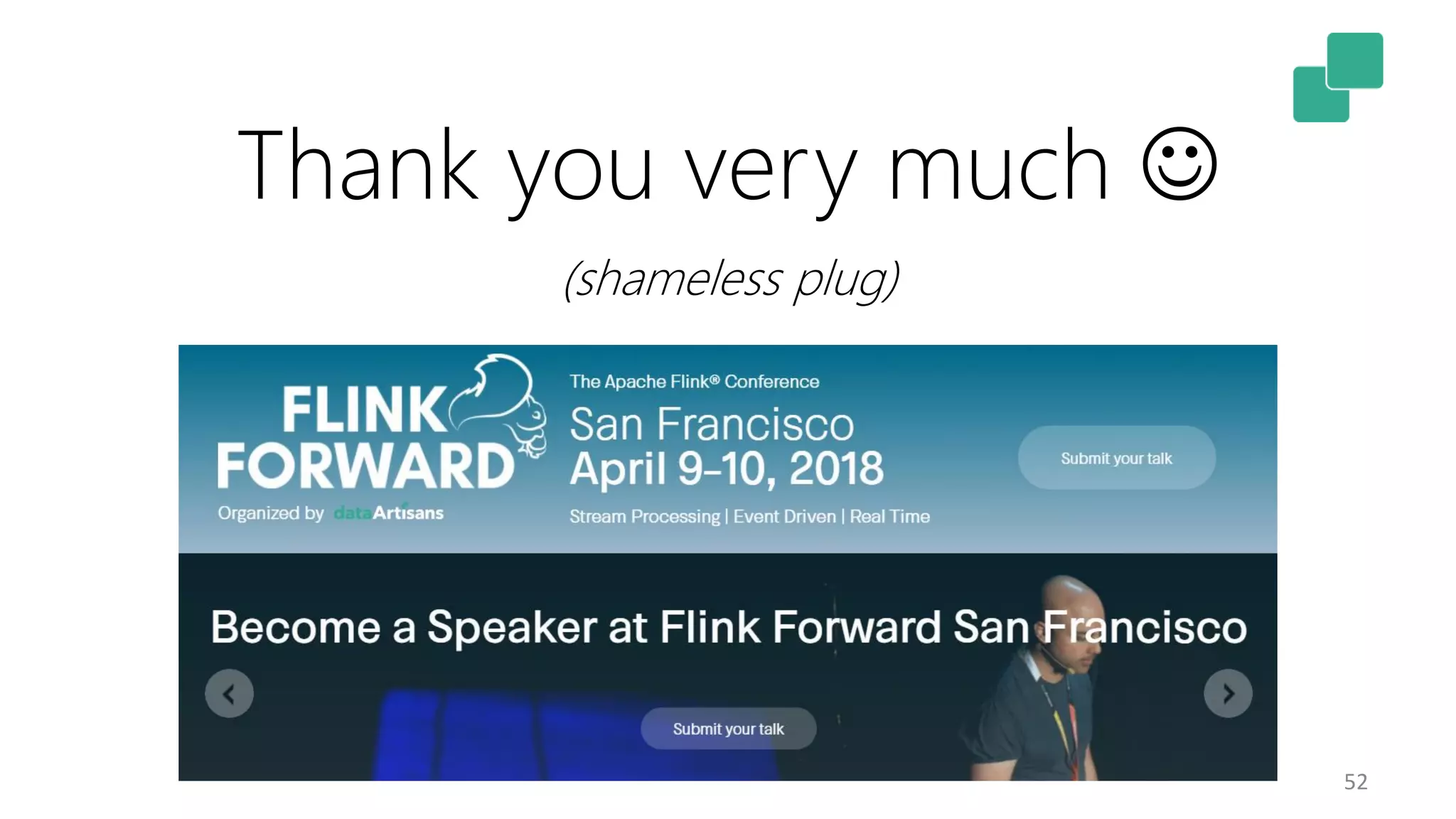 52 Thank you very much  (shameless plug) 