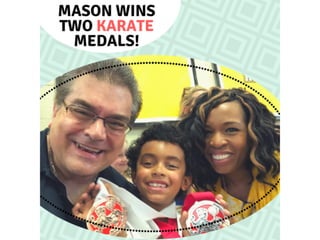 Beyer Family: Mason Wins Two Karate Medals!