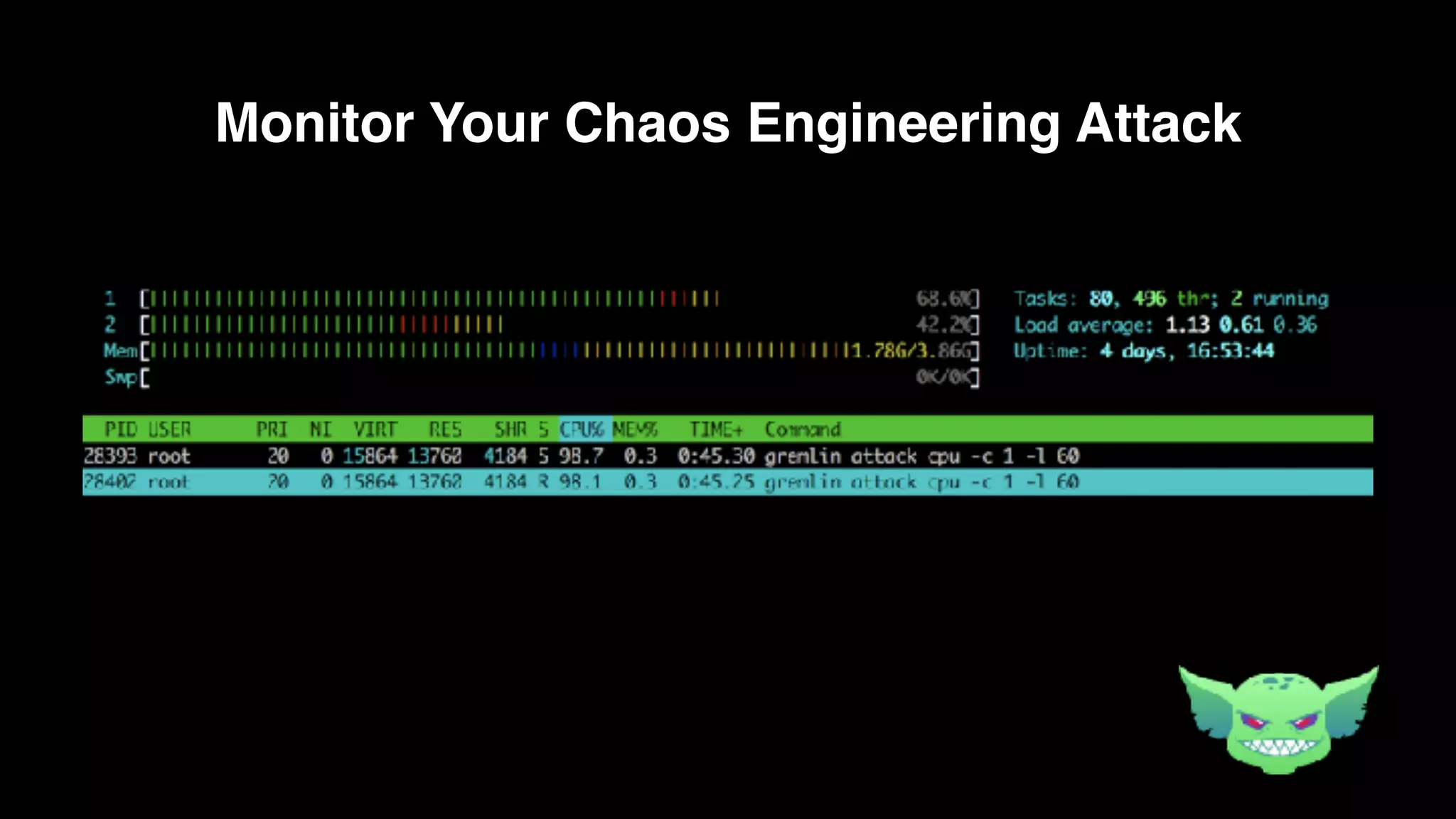 Monitor Your Chaos Engineering Attack
 