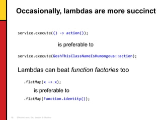 Effective Java, Third Edition - Keepin' it Effective | PDF