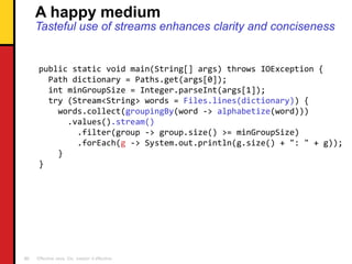 Effective Java, Third Edition - Keepin' it Effective | PDF