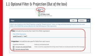 1.1 Optional Filter & Projection (Out of the box)
 