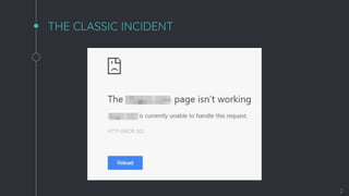 THE CLASSIC INCIDENT
2
 