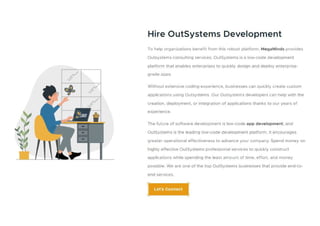 Hire Certified OutSystems Developer