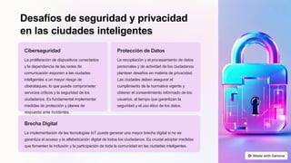 IOT de las cosas y las ciudades inteligentes | PPTX