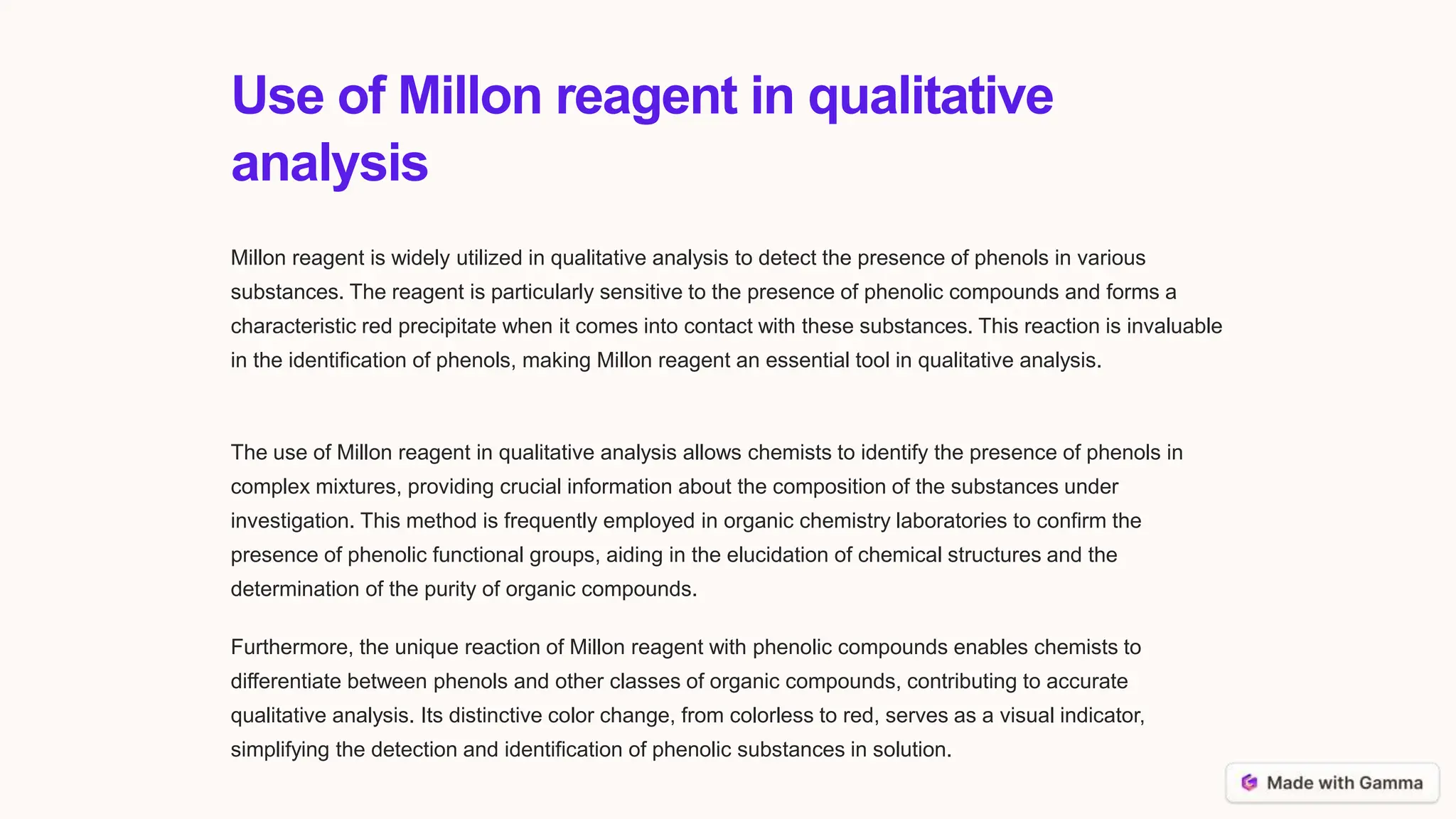 Untitled.pptx million reagents presentation | PPTX | Chemistry | Science
