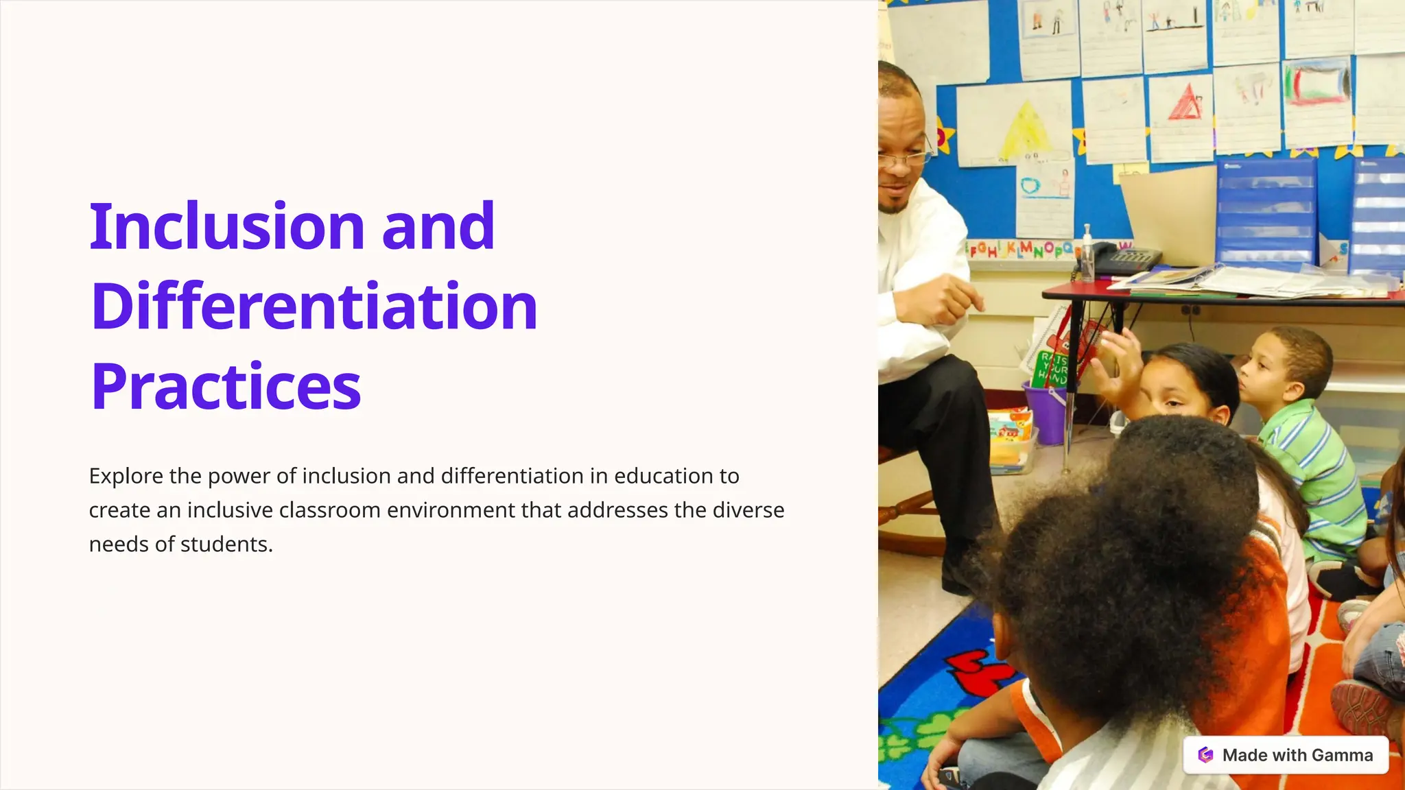 inclusion and differentiation in th. ppt | PPTX