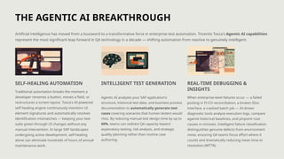 TOSCA Automation with SAP GUI, S/4HANA, API Testing, and Agentic AI | PPTX