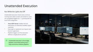 Parallel Execution & Distributed Execution in Tosca | PPTX