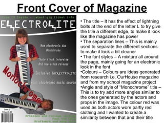 Front Cover of Magazine ,[object Object],[object Object],[object Object],[object Object],[object Object]