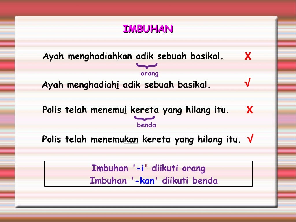 Kesalahan Tatabahasa Tingkatan 1  Contoh Soalan Bm Kssm Tingkatan 1  Naskah x  Kim老师