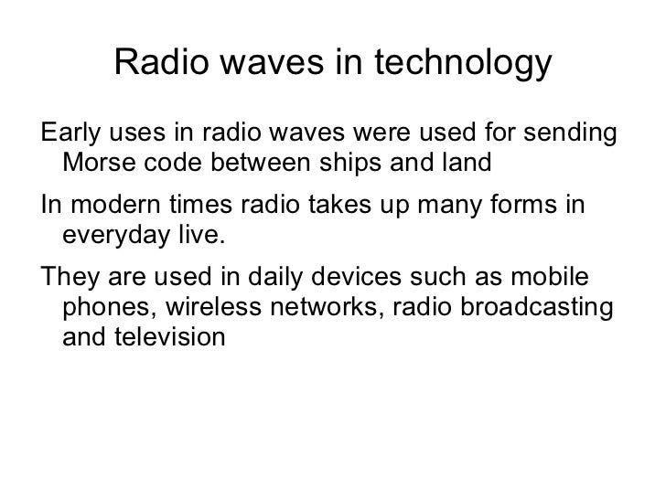 radio waves
