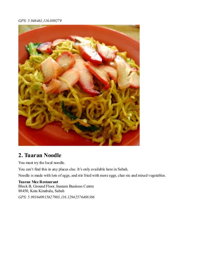The Best Foods Of Kota Kinabalu