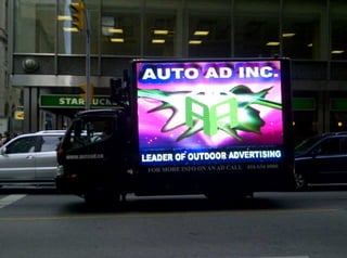 Auto Ad LED Vehicle