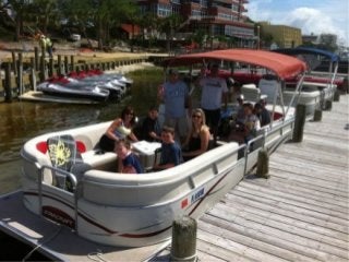 Pontoon Boat Rentals in Destin Florida