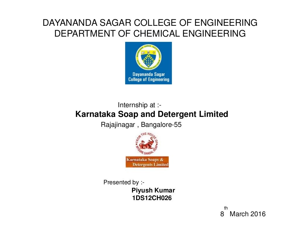 karnataka soap and detergent limited
