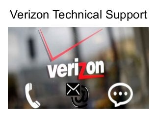Verizon Technical Support
 