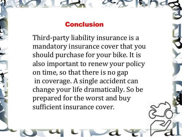 Third Party Two wheeler insurance.