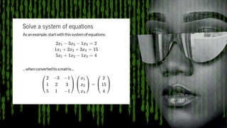 Use R to solve a system of equations