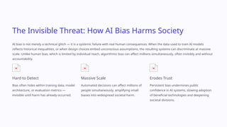 AI Bias & Ethical Testing – Building Responsible AI Systems | PPTX