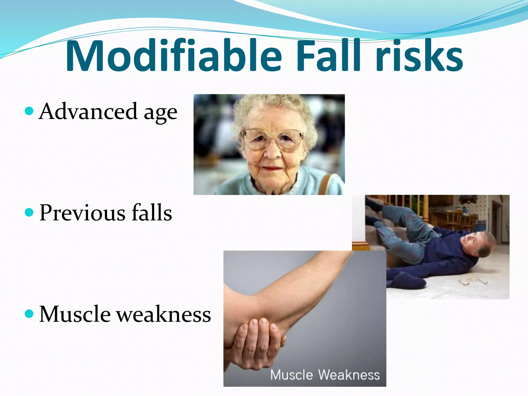 Modifiable and Non-modifiable Fall Risks | PPTX