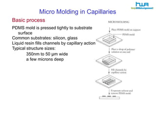 Microsystems Technologies-Micro Stereolithography | PPTX