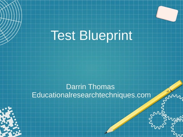 Test Blueprint Example A Practical Guide To Test Blueprinting – GTST