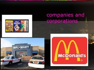 companies and corporations 