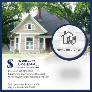 Insurance Strategies - The Cooksey Agency - Home Insurance