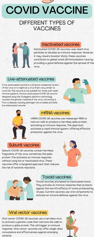 Covid Vaccine Infographic by Kareena Varu