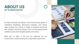 Pitch deck business presentation green beige | PPTX