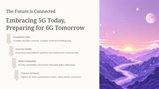 5G Technology & Future Communication Systems | PPTX