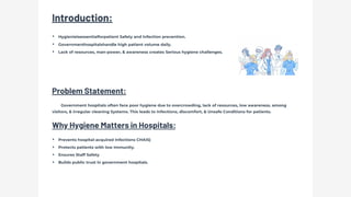 Maintanence of hygiene in govt hospitals | PDF