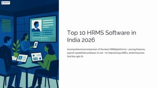 Top 10 HRMS Software in India 2026: Features, Pricing & Payroll ...