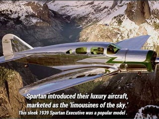 Landing the Plane: The Spartan Aircraft Company 