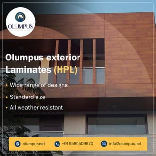 Hpl Ribbed Cladding Hpl Cladding | PDF