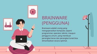 Operator Brainware perangkat komputer materi organisasikomputer mata pelajaran informatika ...