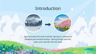 Introduction Images Spring The Beauty of Spring, let's learn about spring.pptx