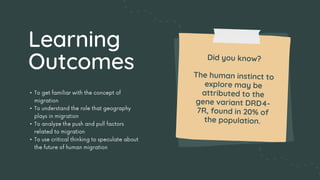 •
•
•
•
Learning
Outcomes
 