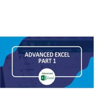 Advanced MS Excel Certification Course from Beginners to Advanced