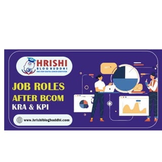 Job Roles after BCOM