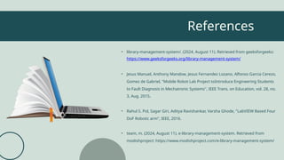 Library Management System (LMS 2018) Basic project with code | PPTX