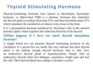 Thyroid stimulating hormone | PDF